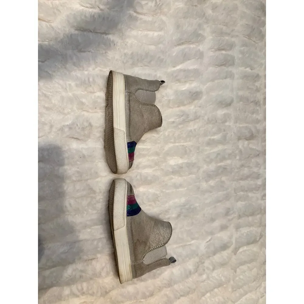 OshKosh Stride Rite Toddler Girl Size 6 Shoe Bundle Purple Boots Gray Sneakers
